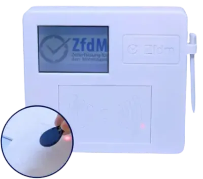 Zeiterfassung mit Chip