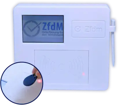 Digitale Zeiterfassung mit Chip