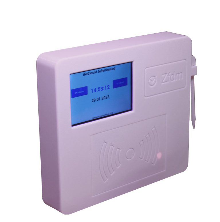Stempeluhr mit Chip 02
