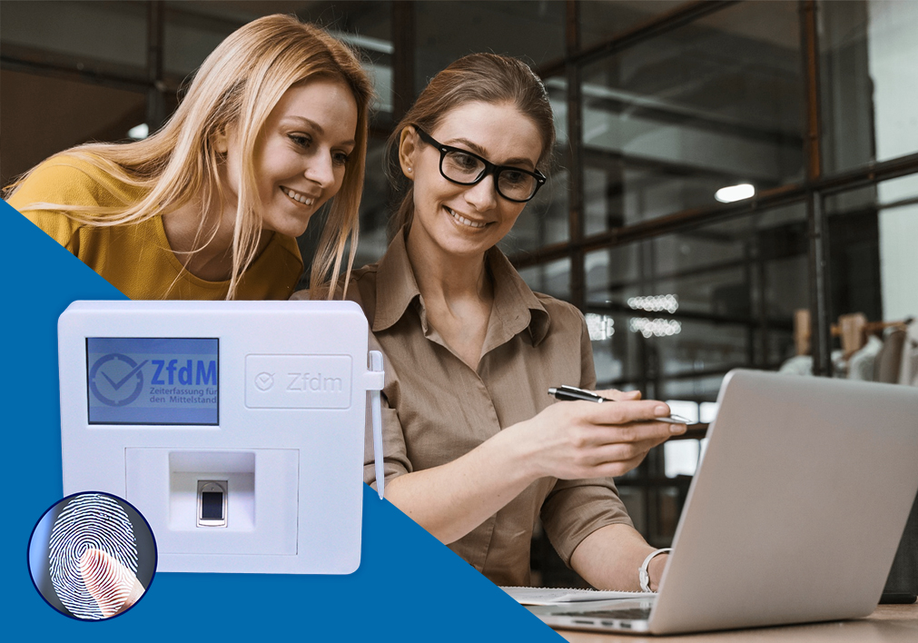 Zeiterfassung mit Fingerabdruck